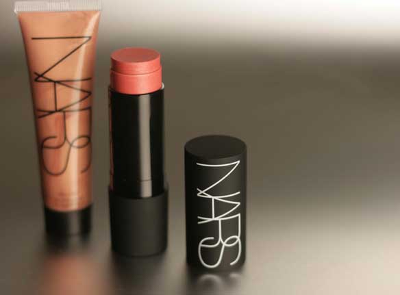 Orgasm by Nars: This is the highest selling blush of the last few years. As you can see it is a beautiful pinky coral. Photo: Bina Khan
