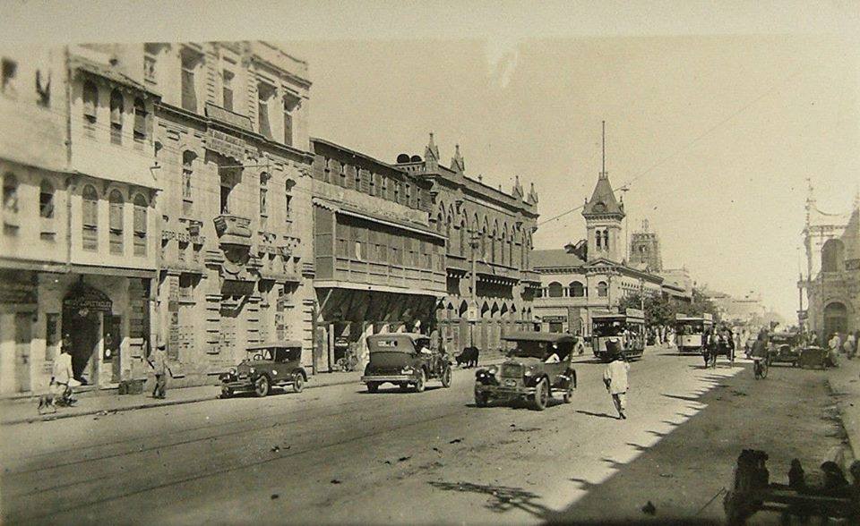 1920s View of Bunder Road, Karachi