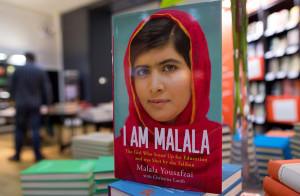 Banned: The launch of Malala Yousufzai’s autobiography was recently halted at the Peshawar University by the provincial government citing security reasons.