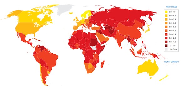 corruption-cpi2011-map