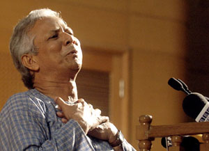 Grameen Bank founder Muhammad Yunus
