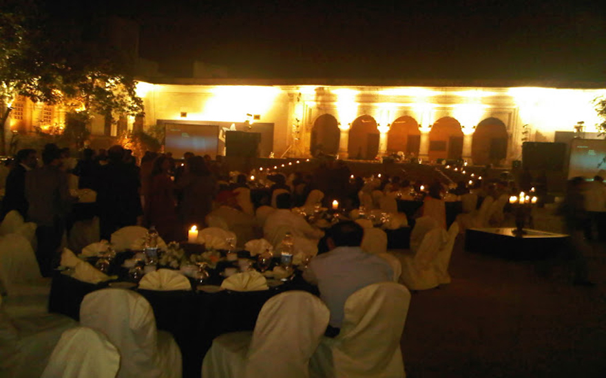 The dinner at TiECon 2010 Pakistan was part of the grand finale that included Sufi music performances.
