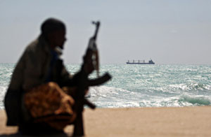 Disgruntled fishermen: Experts say Somali pirates are former fishermen taking action against illegal fishing trawlers and ships that dump toxic waste into the waters around Somalia. Photo: AFP