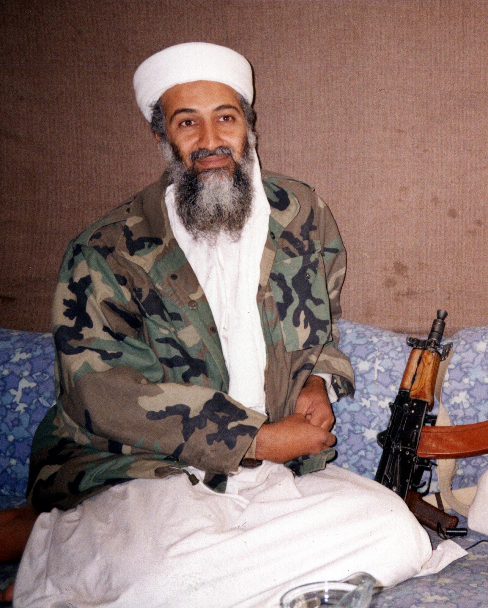 A latest picture shows Saudi-dissident Osama bin L