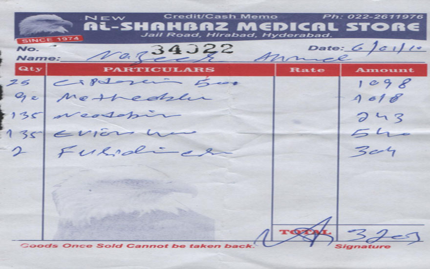 MedicinesBill